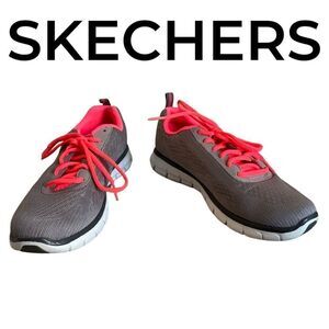 SKECHERS dual lite memory foam, lace up sneakers